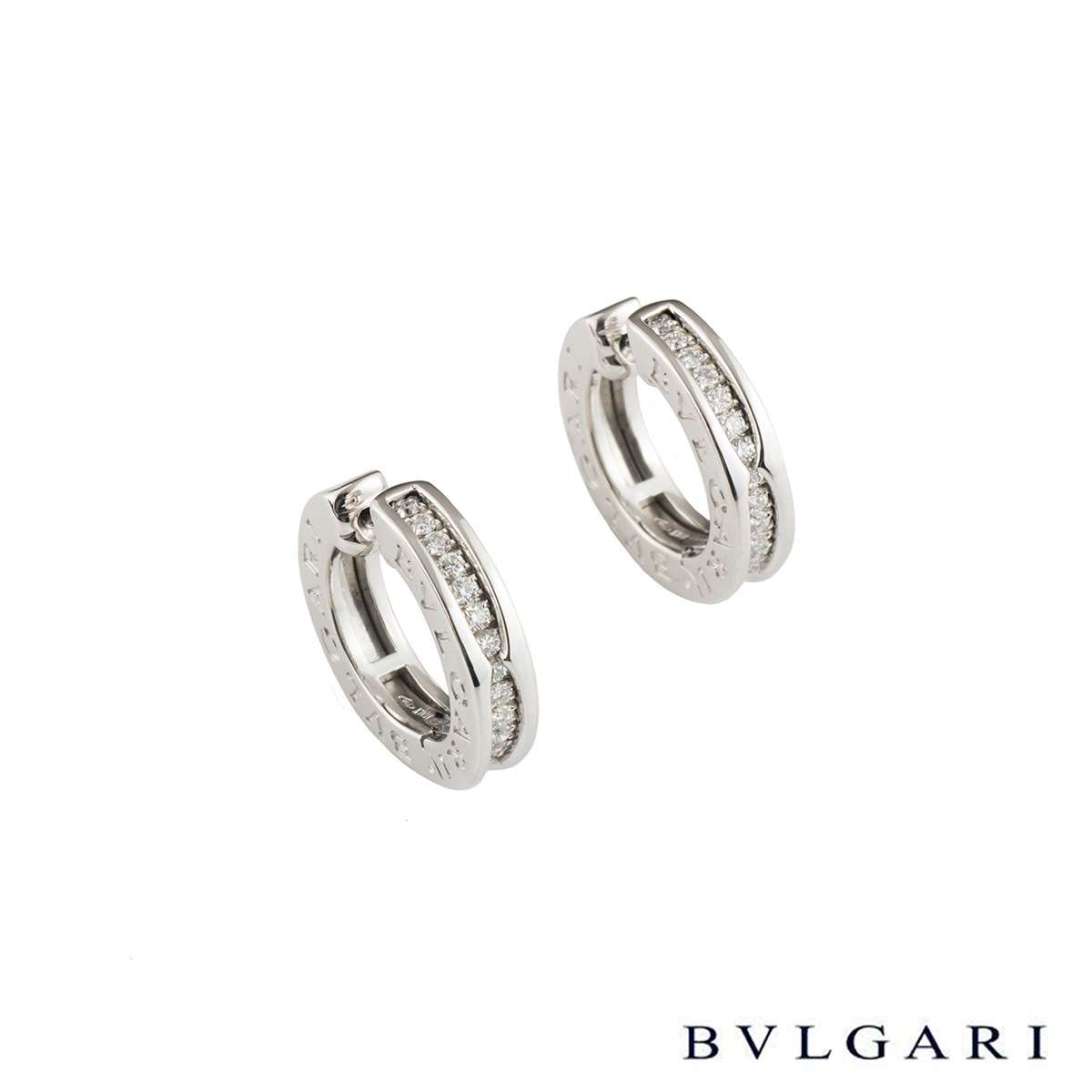 bvlgari earrings diamonds